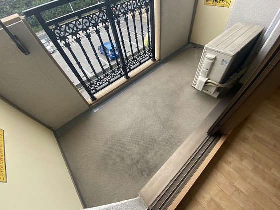 バルコニー　※別部屋の写真です
