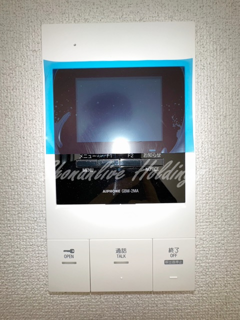 セキュリティ　モニタ付インターホンで安心♪