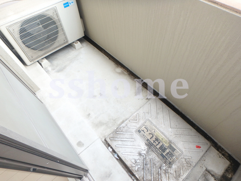 バルコニー　南向き