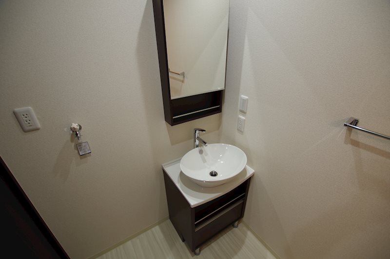 洗面設備　※別号室の写真使用中