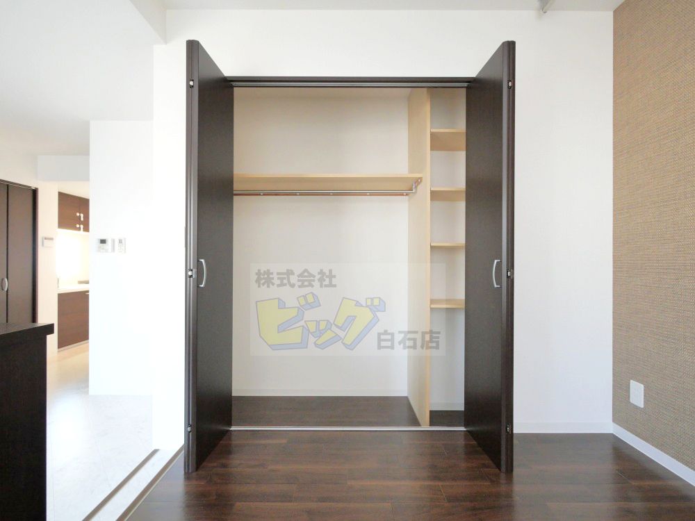 収納　各部屋にクローゼット完備しています♪