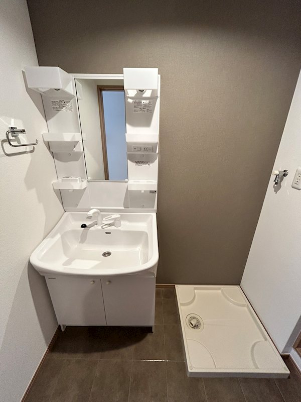 洗面設備　独立洗面台！