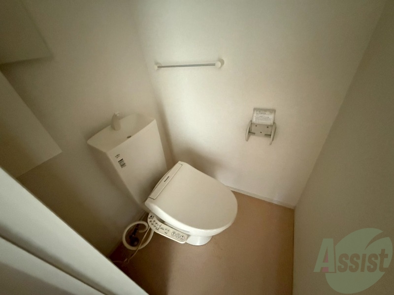 トイレ　トイレはウォシュレット機能付き。シャワートイレは日本の宝。