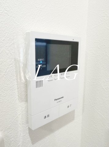 セキュリティ　モニター付きインターホンです。