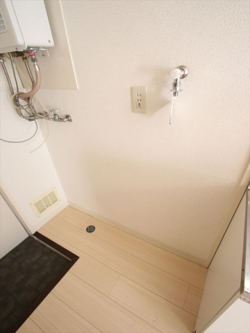 洗面設備　室内洗濯機置場