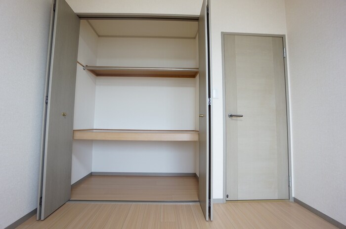 収納　クローゼットも広々