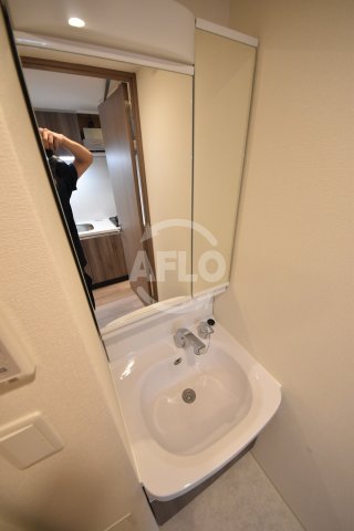 洗面設備　グランカリテ九条南　洗面所