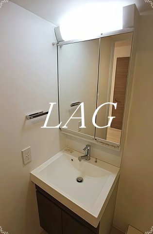 洗面設備　洗面台です。