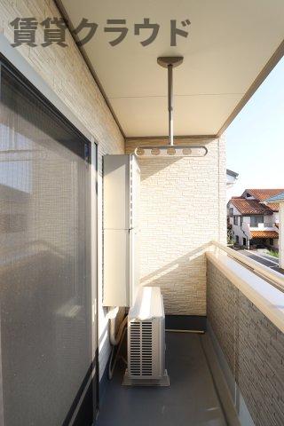 バルコニー　バルコニー付きです