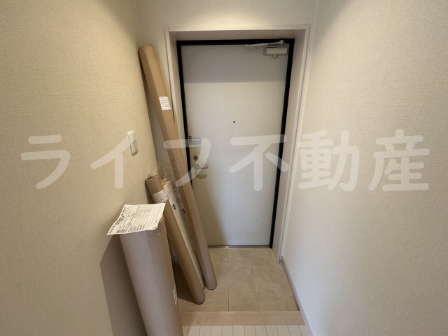 玄関　ゆったりとした玄関です