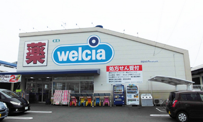 ドラックストア　ウエルシア静岡登呂店（ドラッグストア）まで661m