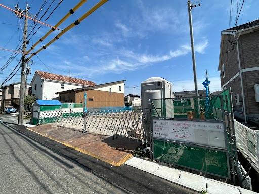 建物外観　建築現場