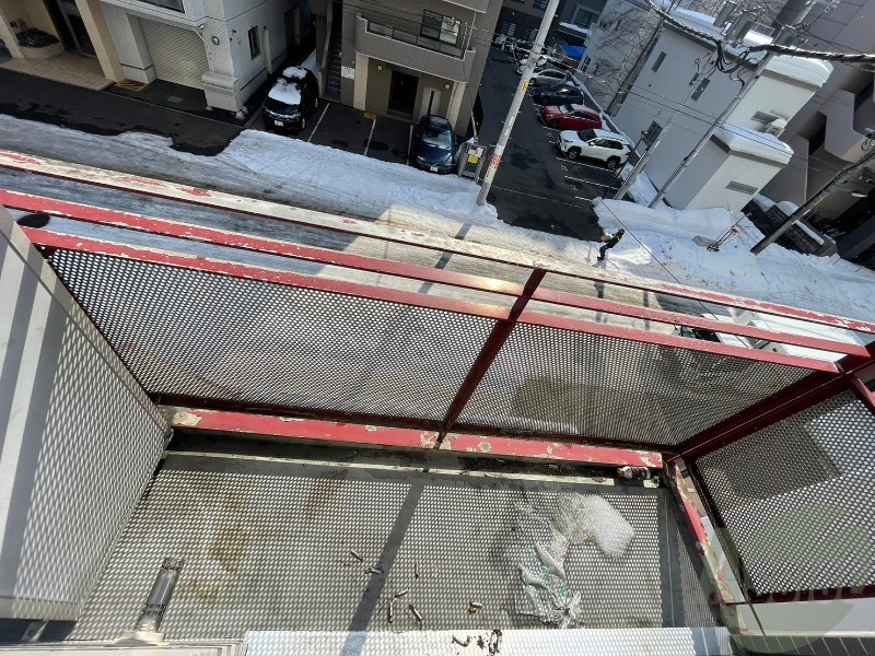 バルコニー　バルコニーです。洗濯物を干したり一息ついたりできますね！