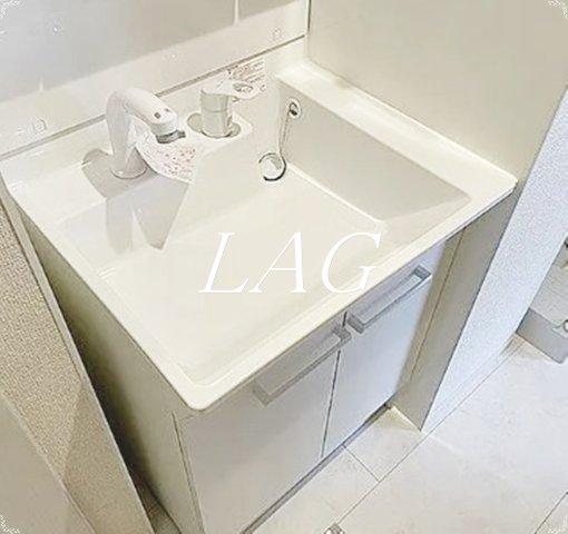 洗面設備　洗面台です。