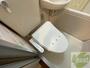 トイレ　ユニットバス内のトイレです。一人暮らしなら十分ですね。