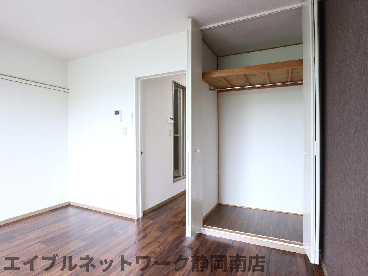 収納　たっぷりとした収納スペースです