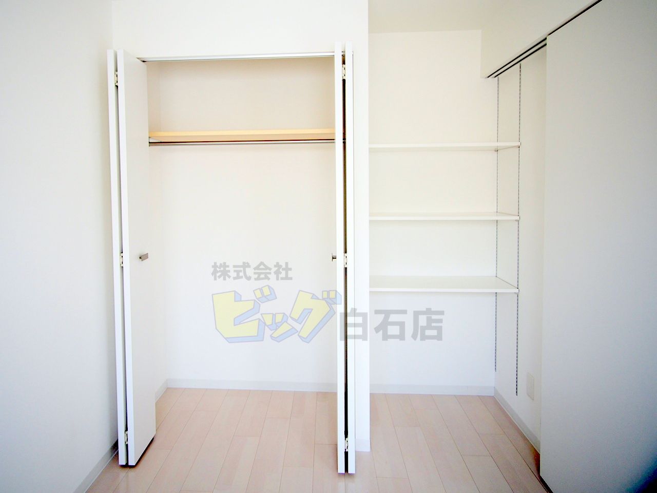収納　各部屋にクローゼット付きです♪