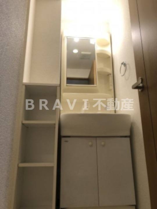 洗面設備　【エイペックス松屋町ヴァンデュール】朝の身支度には欠かせない