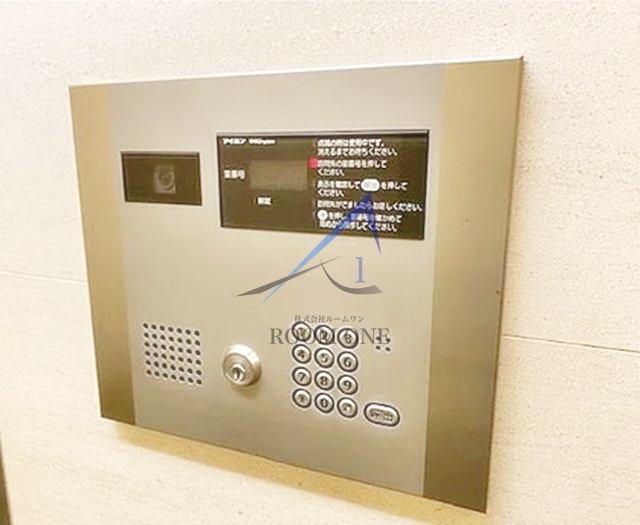 セキュリティ　オートロックです。