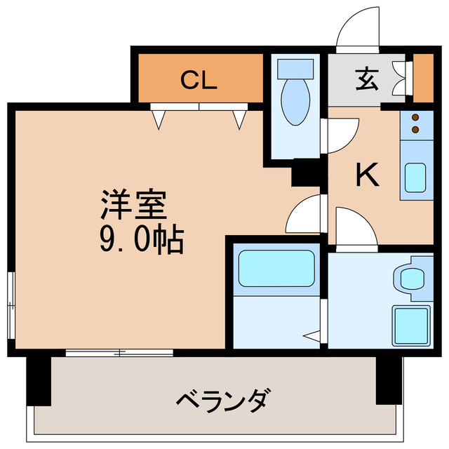 プレサンス錦通 THE 葵の間取り写真