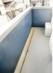 バルコニー　陽当たり良好なバルコニーです