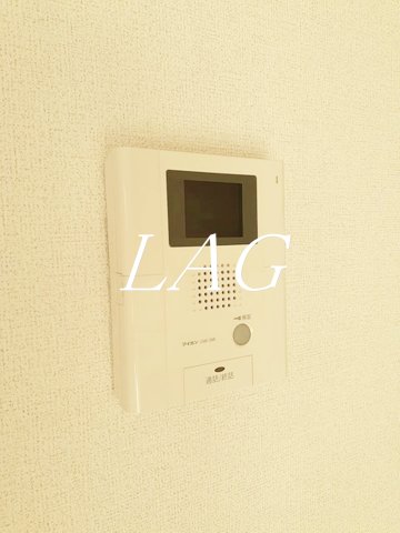 セキュリティ　モニター付インターホンです。