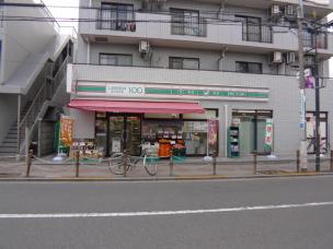コンビニ　ローソンストア１００板橋赤塚二丁目店（コンビニ）まで338m