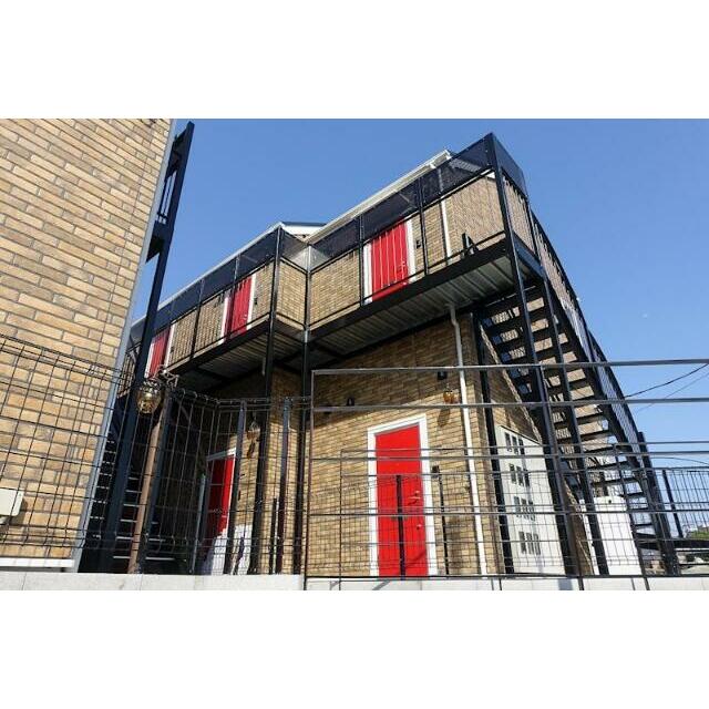 建物外観　レンガ調のおしゃれな外観♪