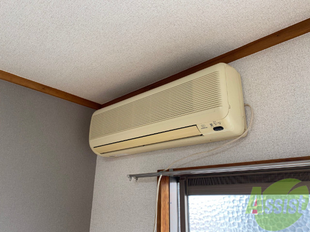 その他設備　エアコンが設置されているので、入居日から利用できます。