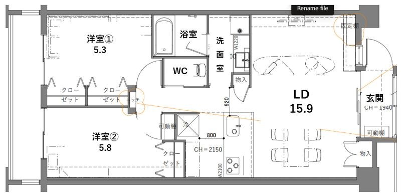 間取り図