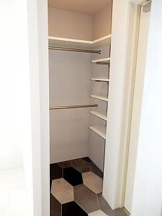 収納　※掲載写真は別室のものです。