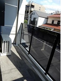 バルコニー　※掲載写真は別室のものです。
