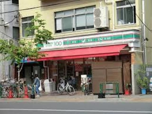 コンビニ　ローソンストア100（コンビニ）まで182m