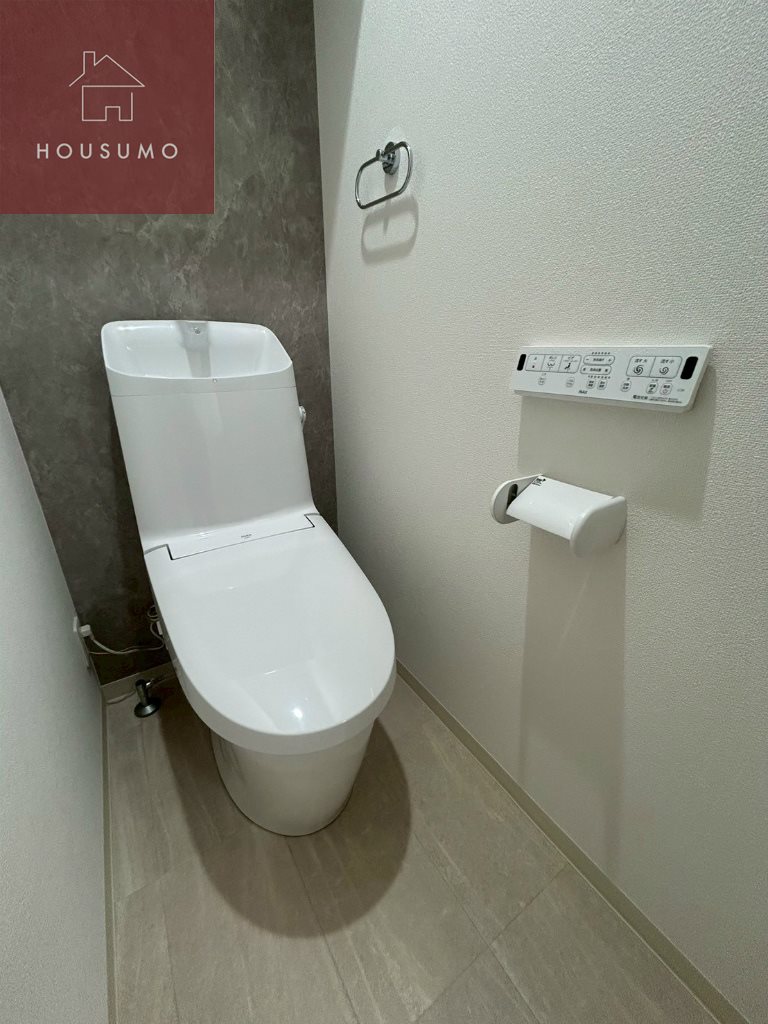 トイレ　ゆったりとした空間のトイレです