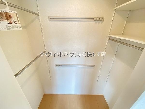 収納　クローゼット！