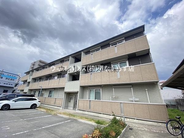 建物外観　オートロックあり！