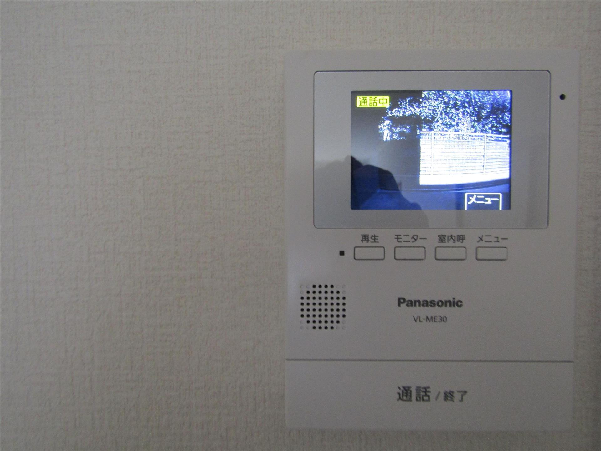 その他設備　TV玄関モニタ―セキュリティ安心です