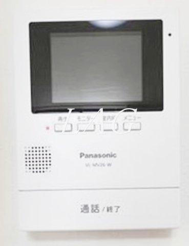セキュリティ　モニター付きインターフォンです。