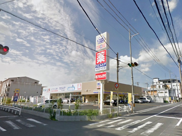 コンビニ　ミニストップ平野瓜破西店（コンビニ）まで412m