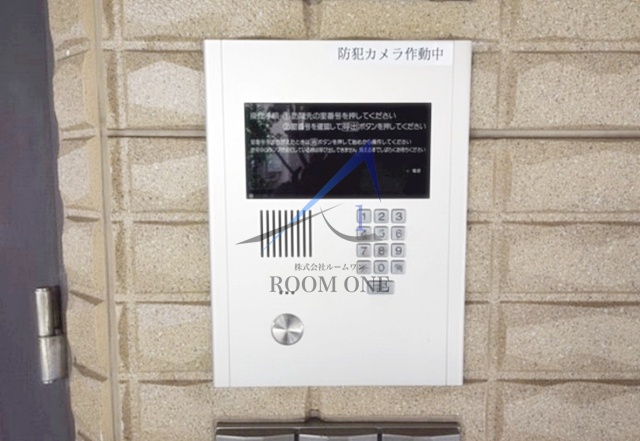 セキュリティ　オートロックです。