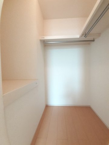 収納　たっぷりとした収納スペースです