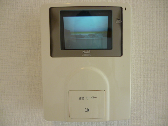 セキュリティ　急な訪問者も確認できる　TVモニターホン