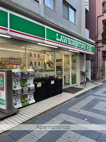 コンビニ　ローソンストア１００金町店（コンビニ）まで470m