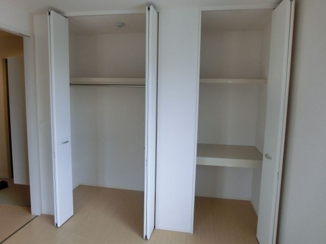 収納　たっぷり収納のクローゼット