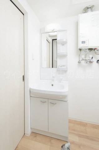 洗面設備　詳細は、ウィンドワード中の島店までご相談下さい。
