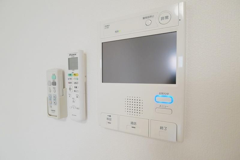 セキュリティ　☆モニター付きインターホン☆
