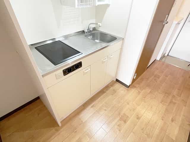 キッチン　2口コンロ付きのキッチン♪（同仕様写真）