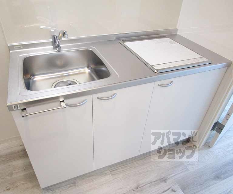 キッチン　２０６号室の写真です。