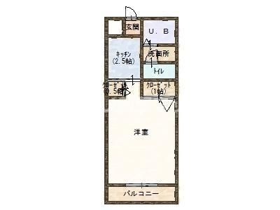 東武小泉線 竜舞駅 徒歩32分 3階建 築18年の間取り写真