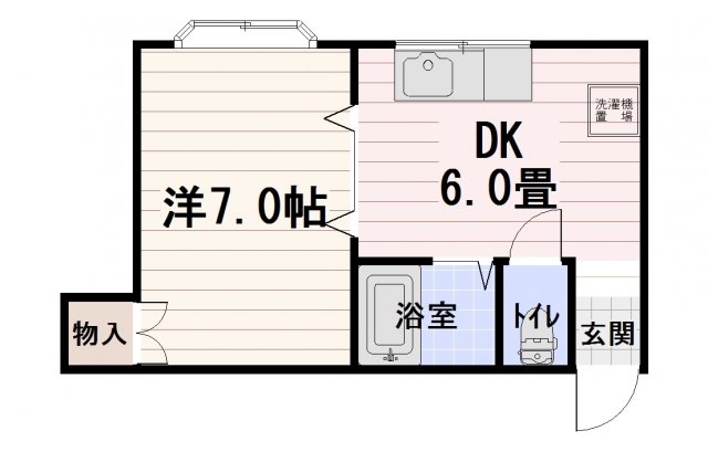 ヴィラージュ天神の間取り写真